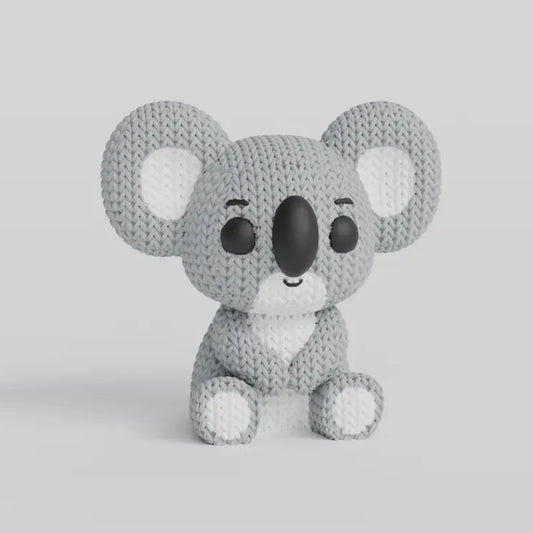 Koala de Tricô Decorativo – Efeito Tricô em Impressão 3D