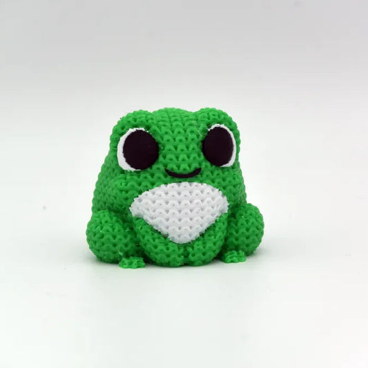 Sapo de Tricô Decorativo – Efeito Tricô em Impressão 3D